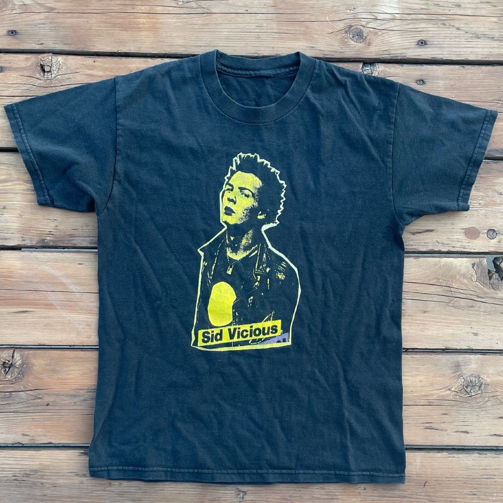 VTG sid vicious sex pistols band tee